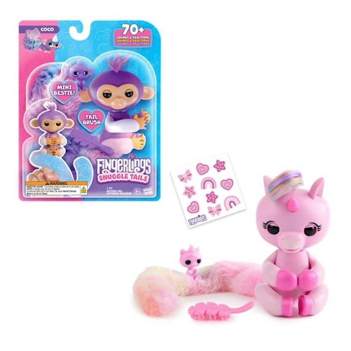 Peluche Fingerlings Colas