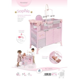 Armario Cambiador Plegable Con Accesorios