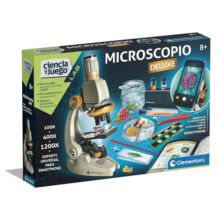 Juego Microscopio Smart Deluxe. Ciencia Y