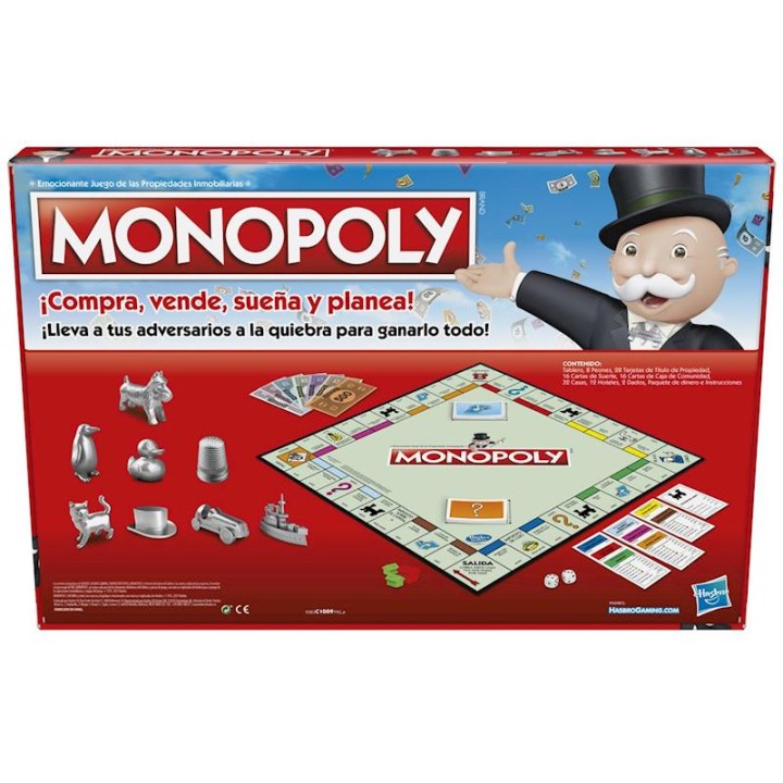 Juego Monopoly Clásico Madrid