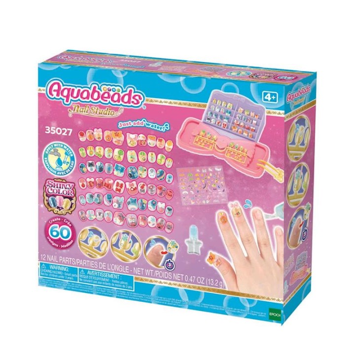 Estudio De Uñas Aquabeads Con Mas De 60