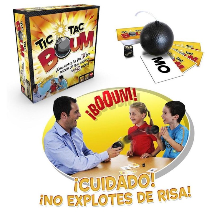 Juego Tic Tac Boum,Tendrás Que Poner A