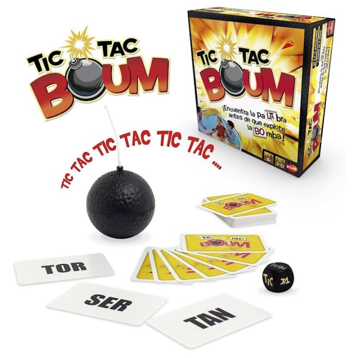 Juego Tic Tac Boum,Tendrás Que Poner A