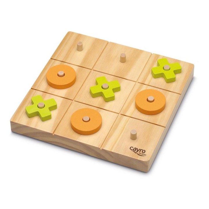 Tres En Raya De Madera Cayro