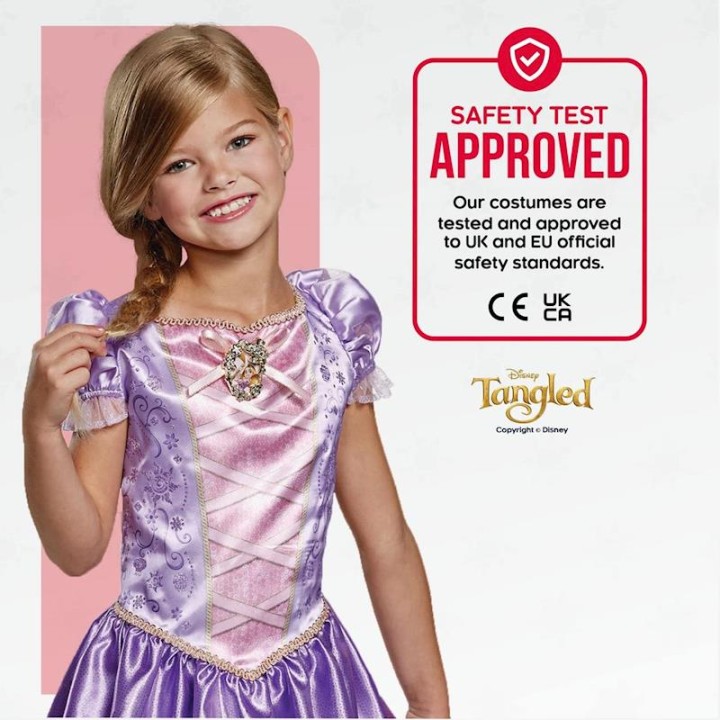 Disfraz Infantil Disney Princesa Rapunzel