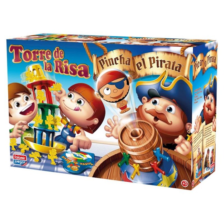Juego Pincha El Pirata Y Torre De La Risa