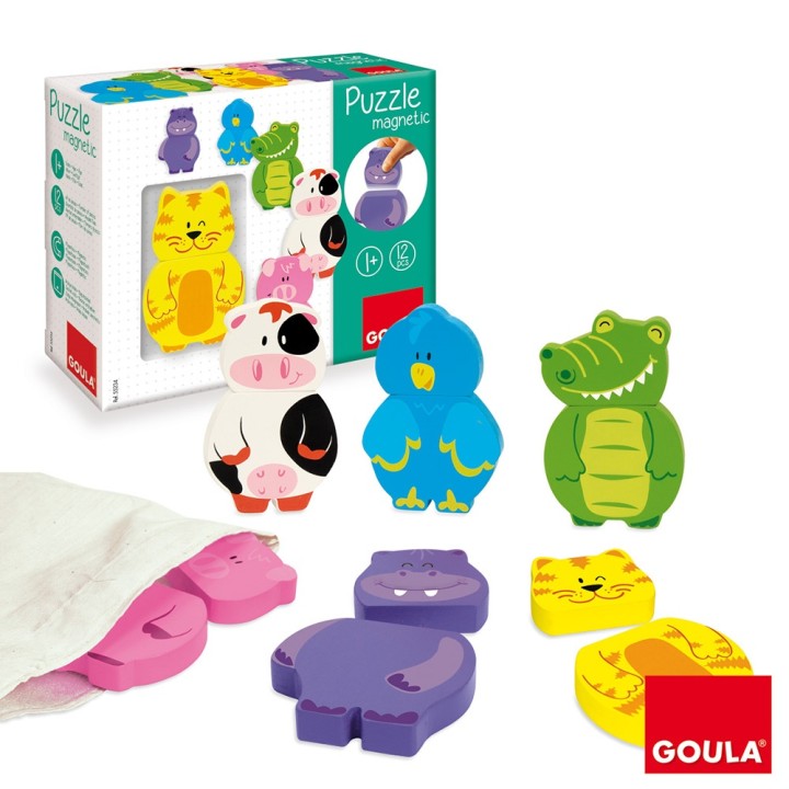 Goula Puzzle Magnético Madera