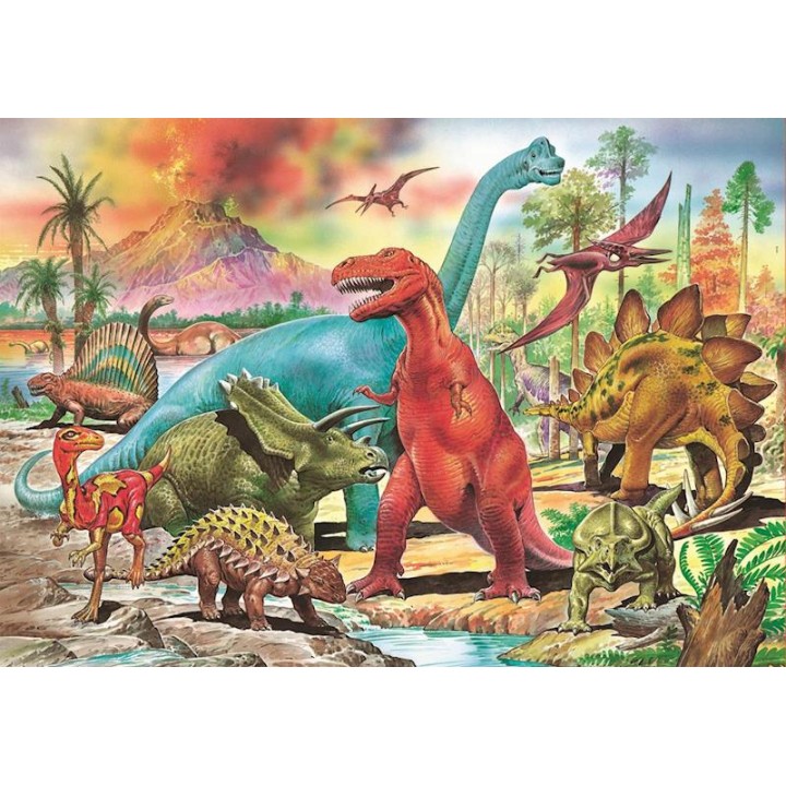 Puzzles Dinosaurio 100 Piezas