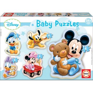 5 Baby Puzzles. Mickey 