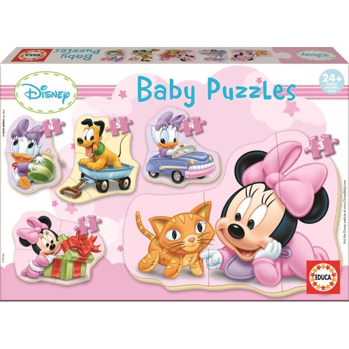 Baby Puzzles Minnie 3-4-5. Educa