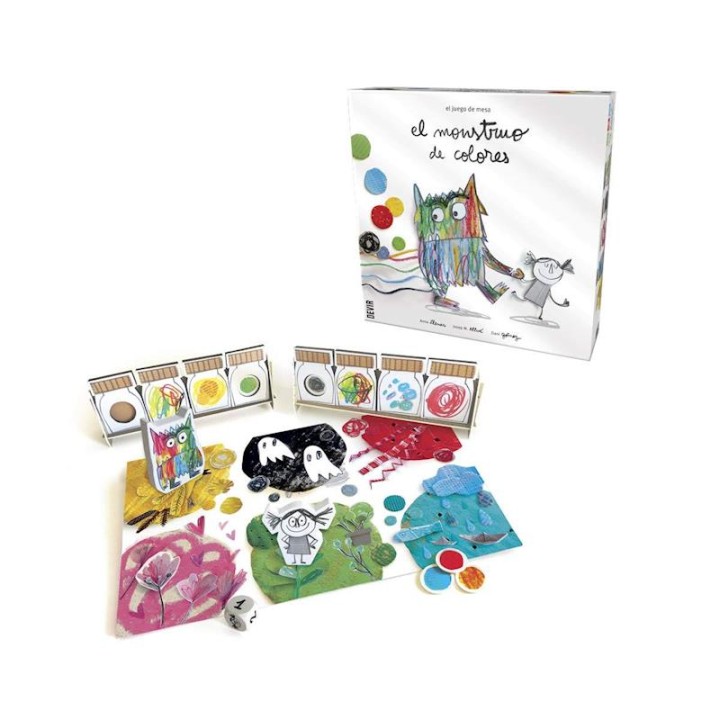 Juego El Monstruo De Colores ¡Encuentra Donde Guardar Tus Se