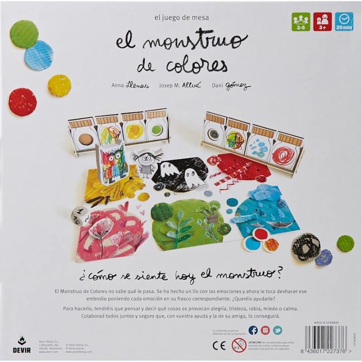 Juego El Monstruo De Colores ¡Encuentra Donde Guardar Tus Se