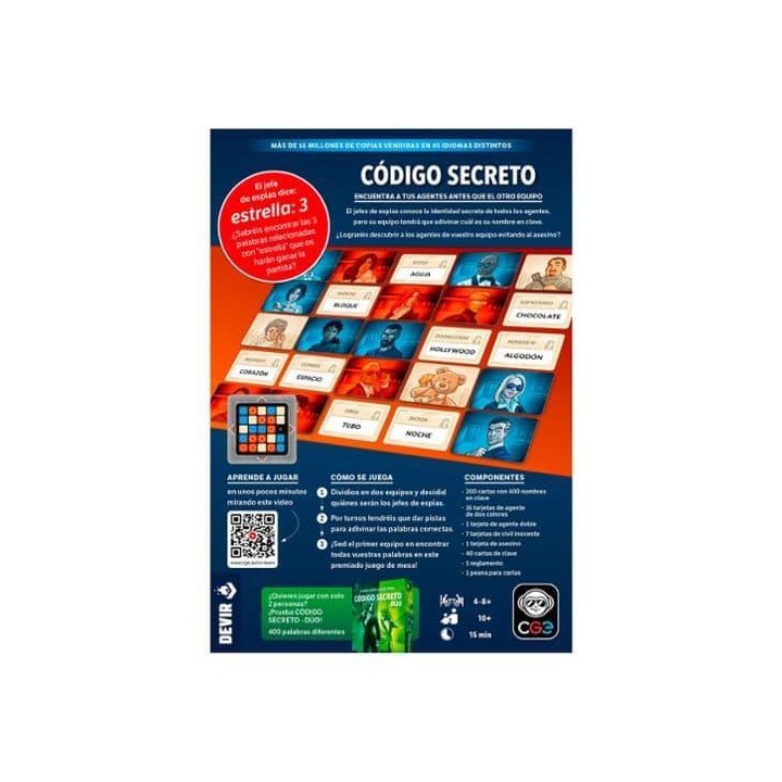 Juego Codigo Secreto