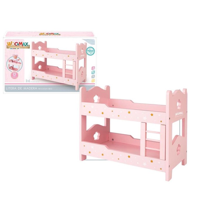 Litera De Madera Para Muñecas Woomax