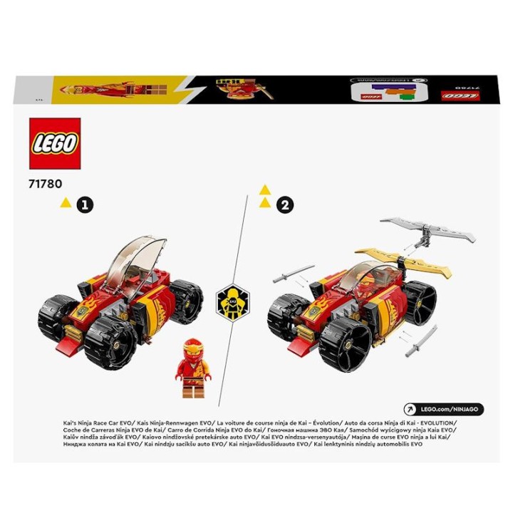 Lego Ninjago Coche De Carreras Ninja Evo