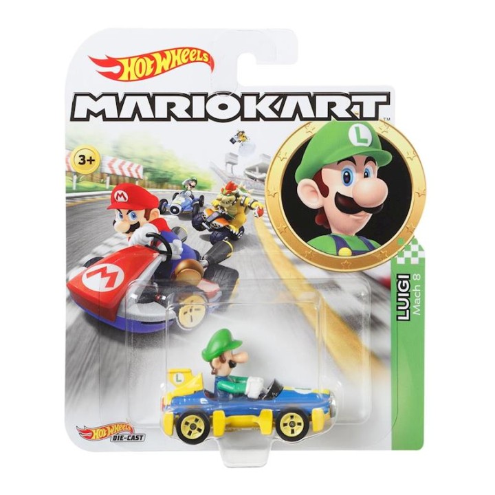Coche Hot Wheels Mario Kart Mod Surtidos