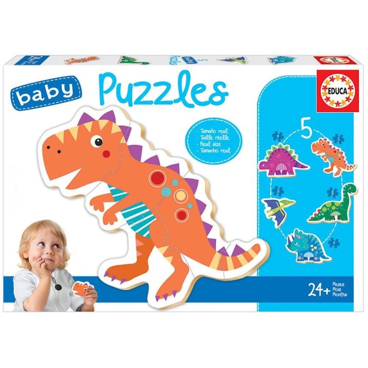 Baby Puzzles Dinosaurios - Educa Borra