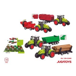 Tractores Granja, Escala 1:55 Mod. Sdos. 24X6'5x6cm (Exp. 8 