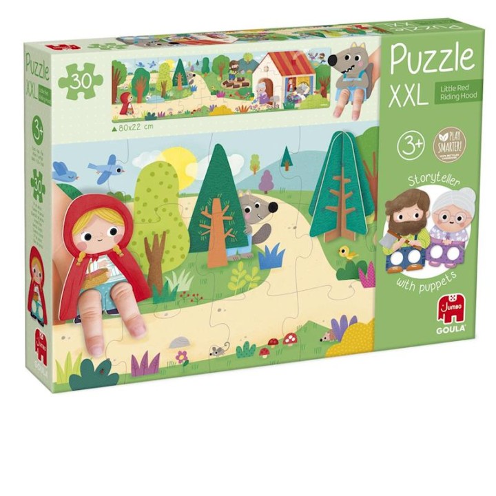 Puzzle Xxl Caperucita Roja. Conbina Dos