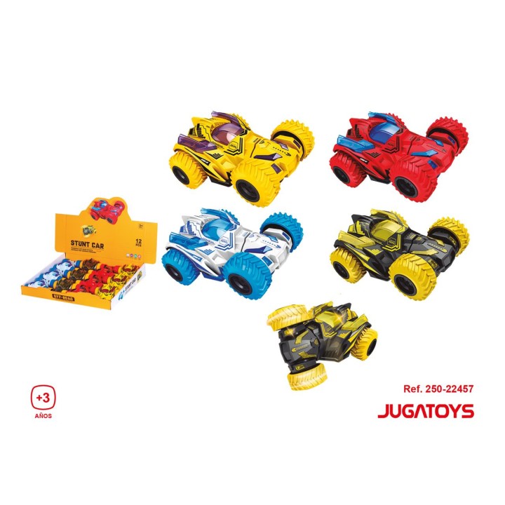 Coche Todoterreno Fricción Stunt 12 Cm, Con
