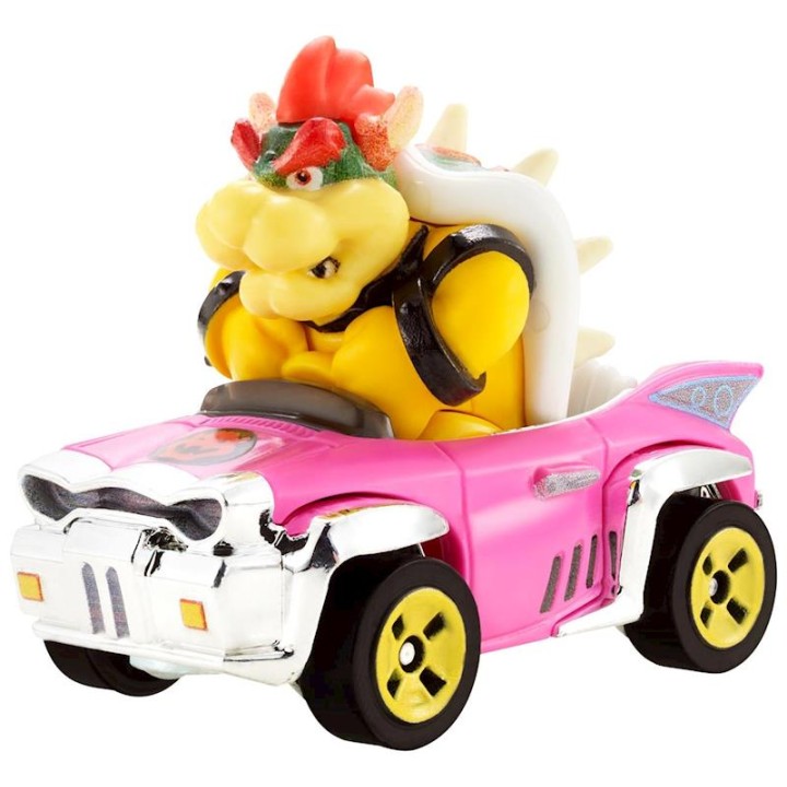 Hot Wheels Coche Mario Kart Waluigi 