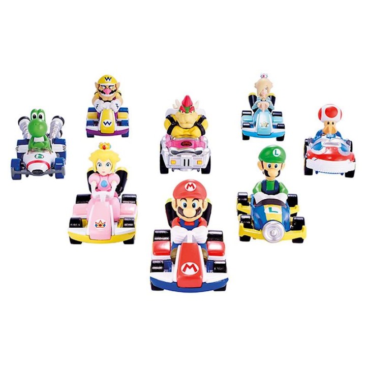 Hot Wheels Coche Mario Kart Waluigi 