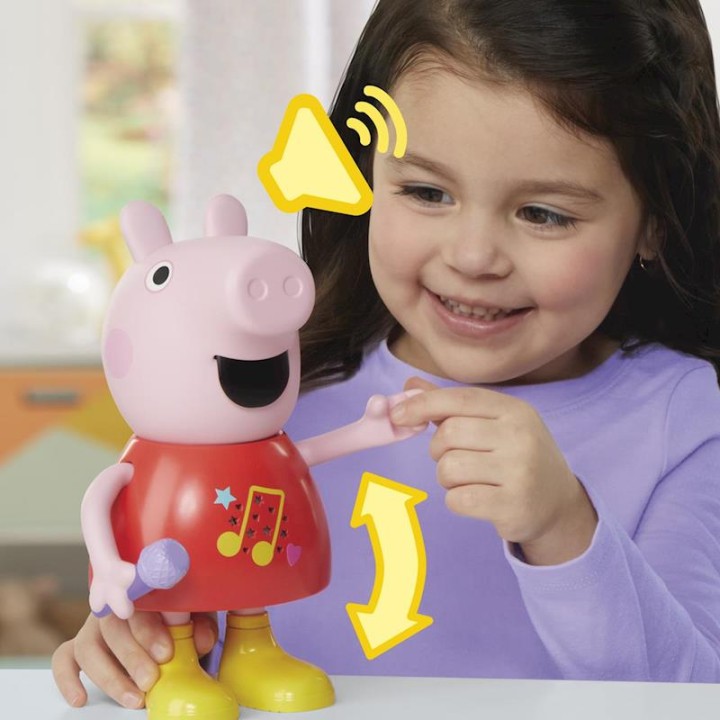 Figura Peppa Pig Musical 25 Cms. Con 50
