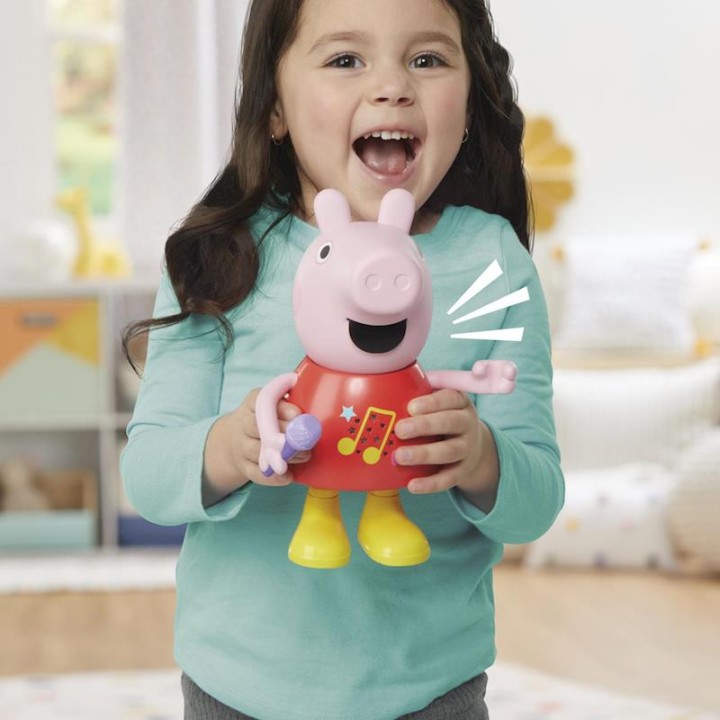 Figura Peppa Pig Musical 25 Cms. Con 50