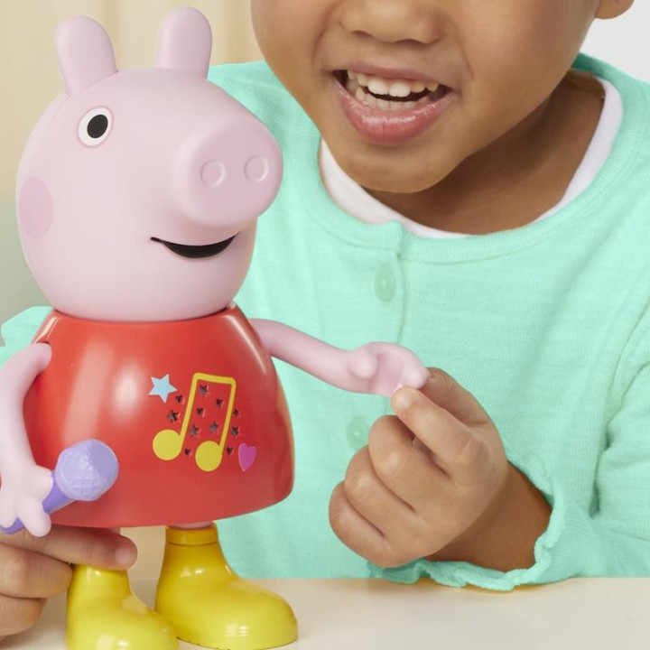 Figura Peppa Pig Musical 25 Cms. Con 50