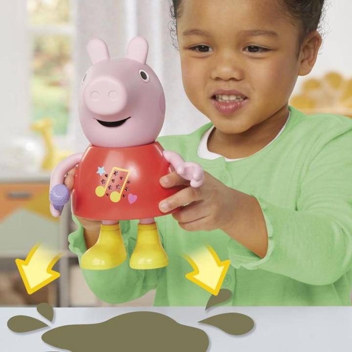 Figura Peppa Pig Musical 25 Cms. Con 50