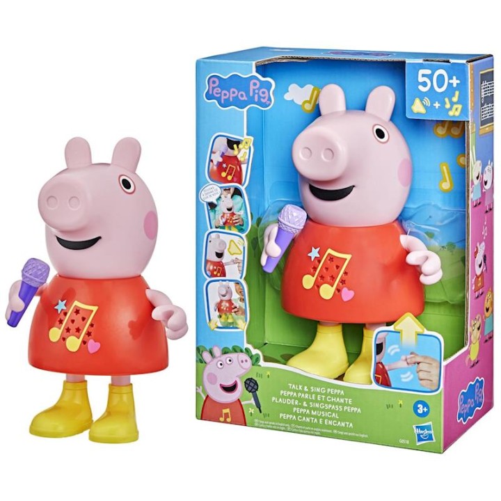 Figura Peppa Pig Musical 25 Cms. Con 50