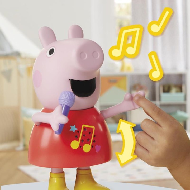 Figura Peppa Pig Musical 25 Cms. Con 50