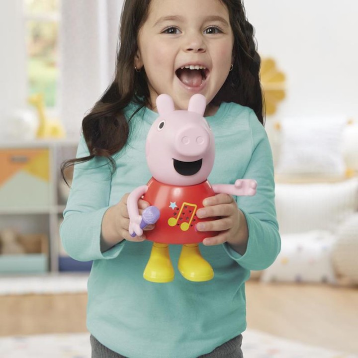 Figura Peppa Pig Musical 25 Cms. Con 50