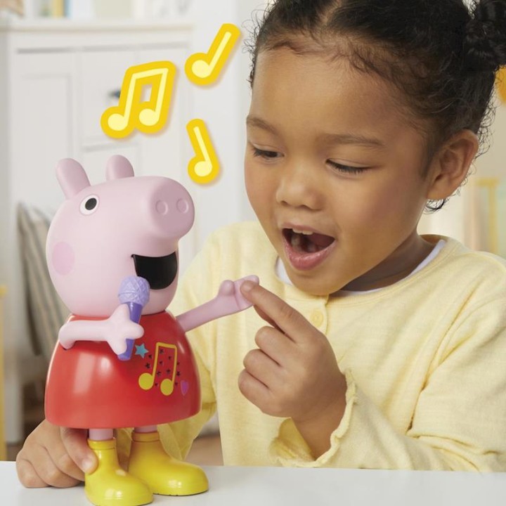 Figura Peppa Pig Musical 25 Cms. Con 50