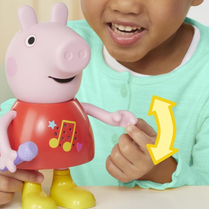Figura Peppa Pig Musical 25 Cms. Con 50