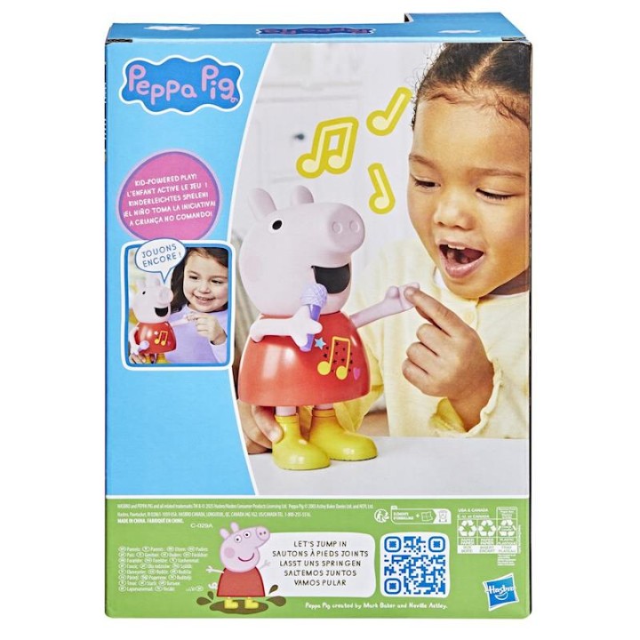 Figura Peppa Pig Musical 25 Cms. Con 50