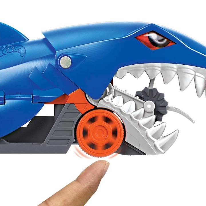 Tiburón Mastica Coches Hot Wheels Guarda