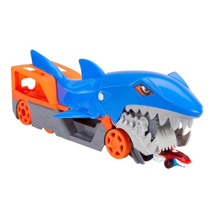 Tiburón Mastica Coches Hot Wheels Guarda