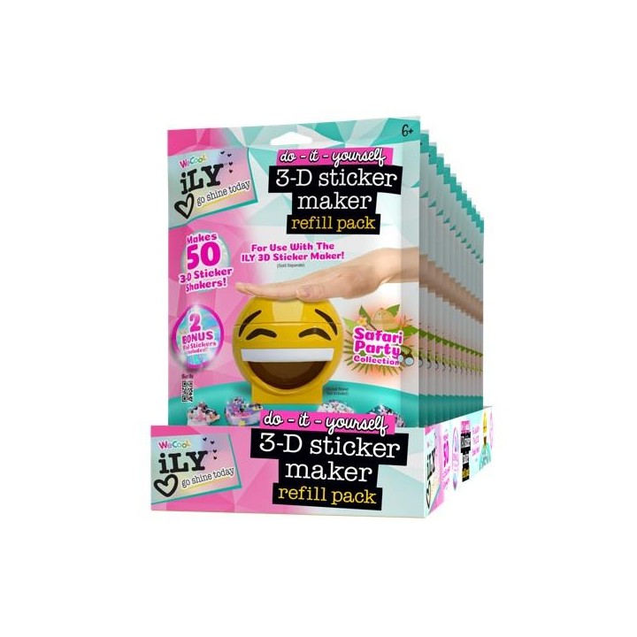 Recambio De Pegatinas 3D