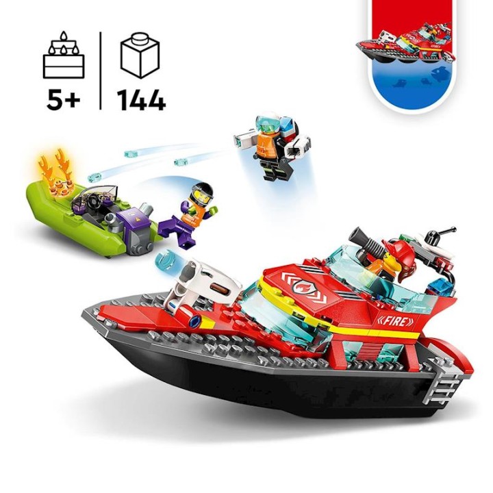 Juego De Construccion Lancha De Rescate De