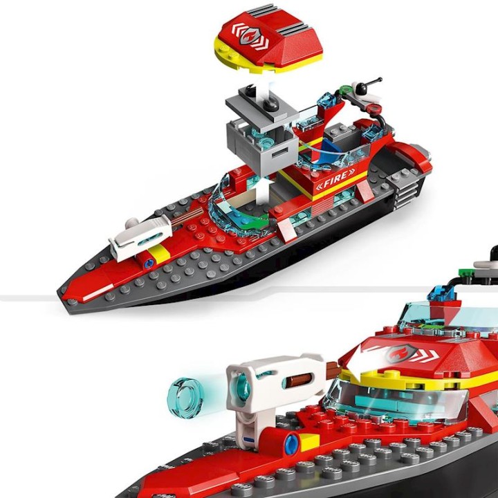 Juego De Construccion Lancha De Rescate De