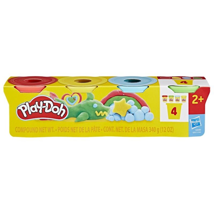 Pack De 4 Botes Play-Doh