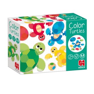 Juego Goula Color Turtles. Completa La