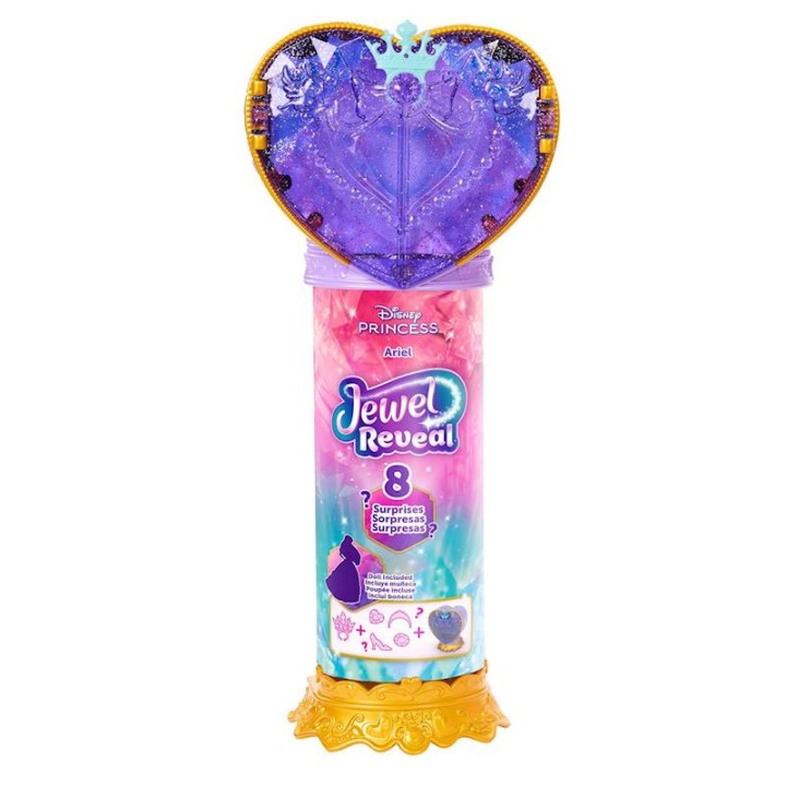 Muñeca Princesa Disney Ariel Reveal Con