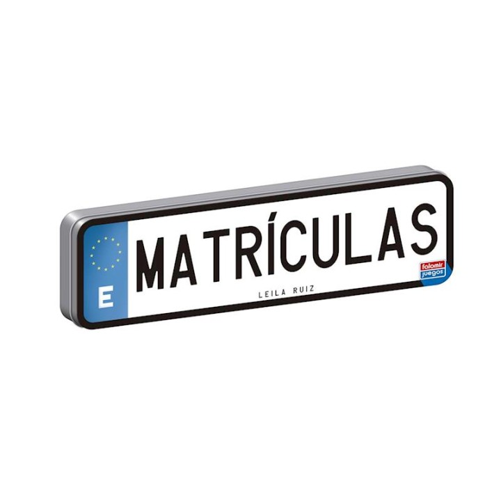 Juego Matriculas. Pon A Prueba Tu Agilidad