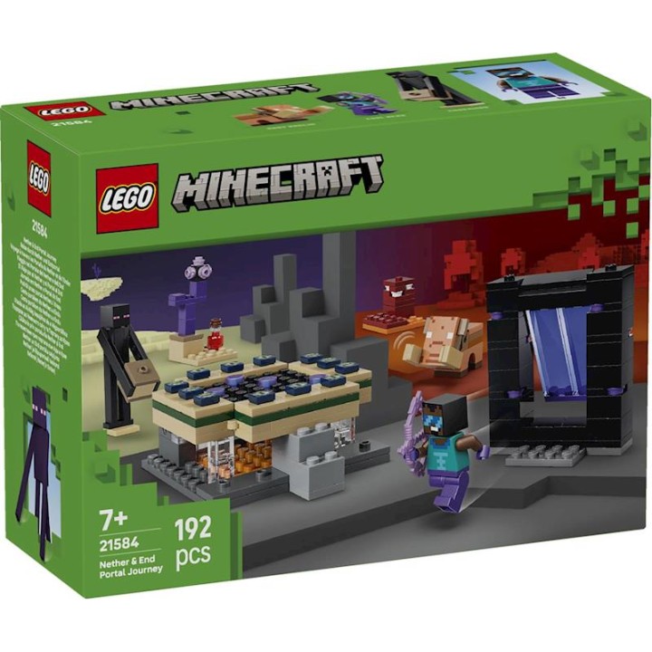 Juego De Construccion El Viaje Por El Nether