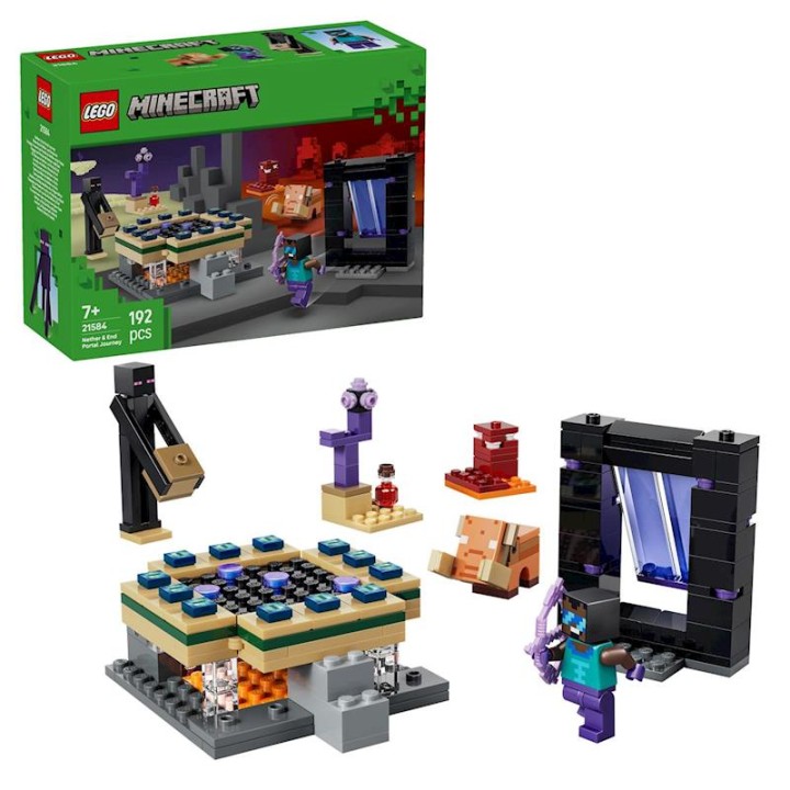 Juego De Construccion El Viaje Por El Nether