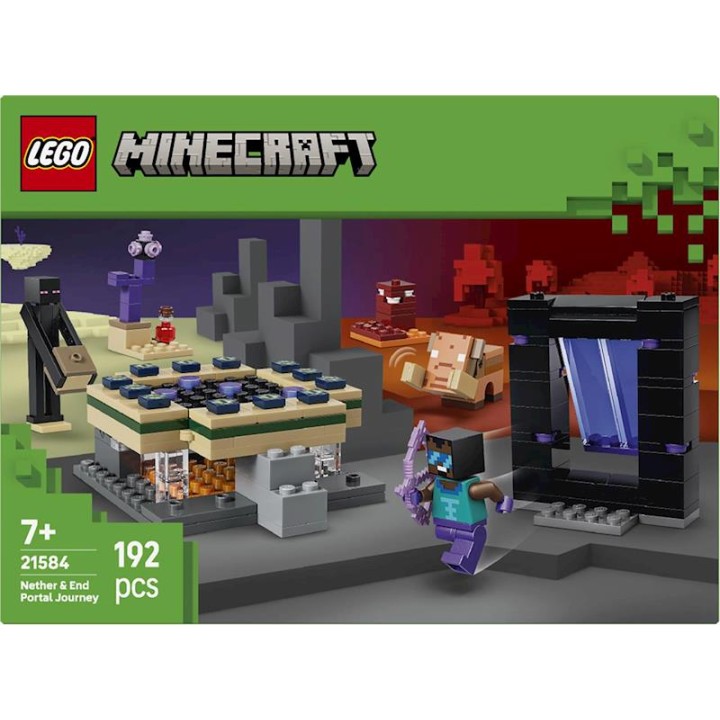 Juego De Construccion El Viaje Por El Nether
