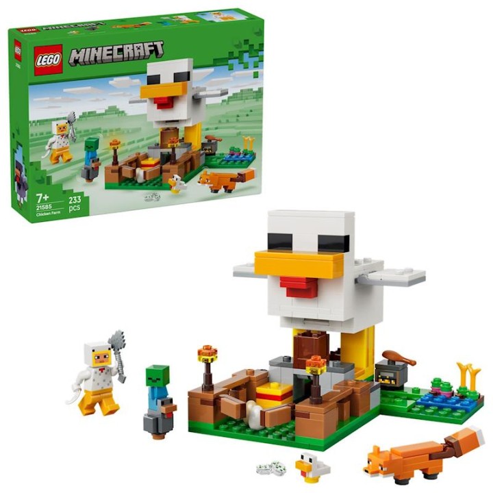 Juego De Construccion La Granja De Gallinas