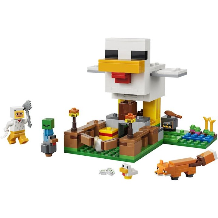 Juego De Construccion La Granja De Gallinas
